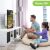 Family playing video games with Techly mounted TV