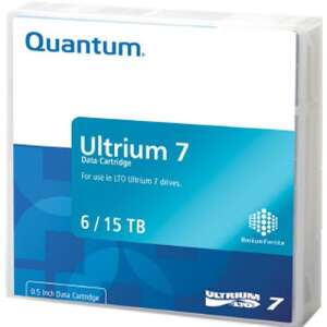 Cartuș de date Quantum LTO-7 Ultrium, 6TB capacitate nativă, 15TB capacitate comprimată - Quantum
