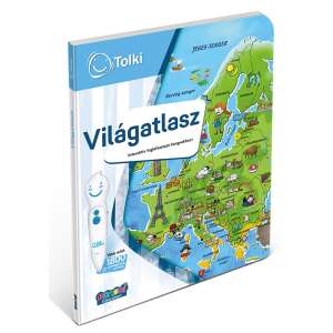 Tolki Interaktívna kniha aktivít - Atlas sveta 31939063 Brožúry s aktivitami, písmená-čísla