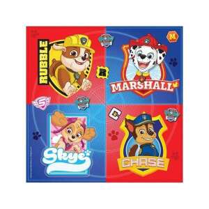 Mancs Őrjárat szalvéta Rubble, Marshall, Skye és Chase karakterekkel - Mancs Őrjárat