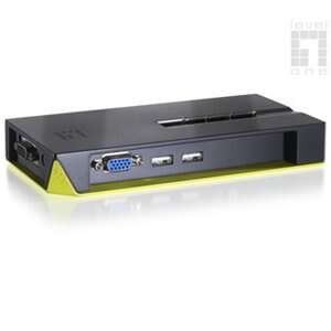 LevelOne KVM-0422 4-Port USB KVM-Switch, Seitenansicht - KVM Switch