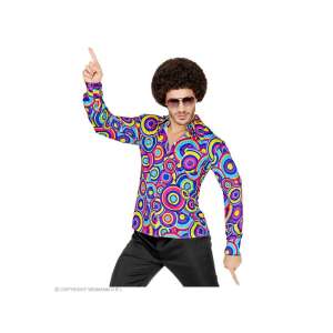 70-es évek Diszkó Ing - Férfi Jelmez - XXL 80428606 - Widmann