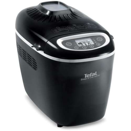 Tefal PF611838 Brotbackautomat, schwarz, 1,5 kg Kapazität