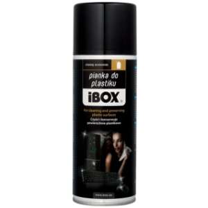 I-BOX plastic cleaning foam, 400 ml - Computer Cleaning Supply