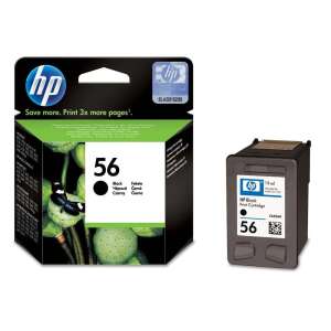 HP 56 Black Ink Cartridge - Printer supply