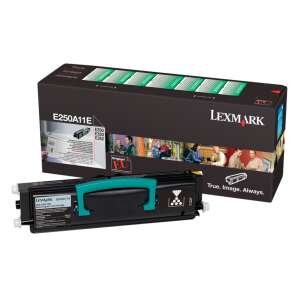 Lexmark E250A11E Schwarze Tonerkartusche, 3500 Seiten - Lexmark