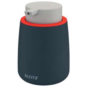Дозатор за течен сапун и дезинфектант Leitz Cosy, 300 ml, тъмно сив - Leitz