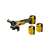 DeWalt DCG405P3 18V XR akkus sarokcsiszoló, két akkumulátorral