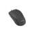 Mouse USB cu fir Natec Hoopoe 2, negru, vedere din unghi, design ergonomic