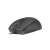 Mouse USB cu fir Natec Hoopoe 2, negru, vedere laterală, design ergonomic