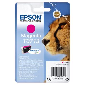 Epson T0713 Magenta Ink Cartridge - Original Packaging - Office technology