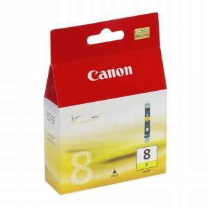 CANON CLI-8Y Tintapatron Pixma iP3500, 4200, 4300 nyomtatókhoz, CANON, sárga, 13ml 69663332 