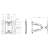 Multibrackets Full Motion Single TV Wall Mount dimensions