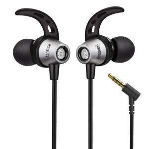 Stansson HE-104-BL in-ear fülhallgató mély basszussal, fekete - Stansson