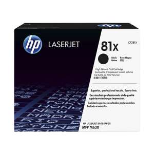 HP CF281X Schwarzer LaserJet Tonerkartusche - Schreibwaren & Schreibmaterial