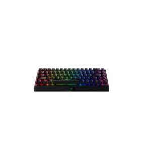 Razer BlackWidow V3 Mini HyperSpeed Zöld Kapcsolós Játék Billentyűzet, elülső nézet szivárványos RGB világítással - Billentyűzet