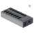 DeLOCK 63669 7-portowy SuperSpeed USB Hub z przełącznikiem, widok pod kątem