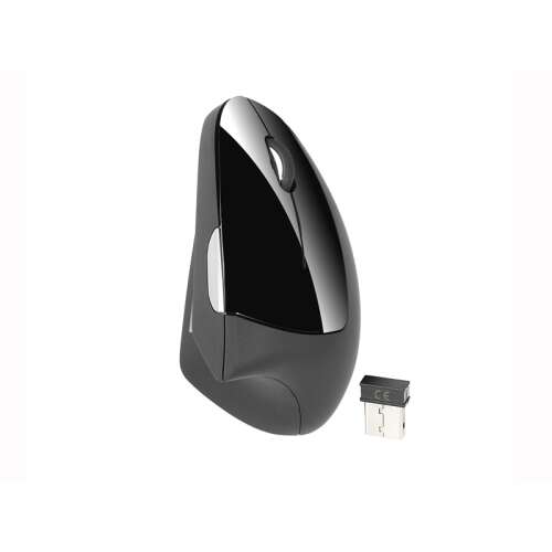 Tracer Flipper vezeték nélküli egér, fekete, ergonomikus kialakítás, 4800 DPI, jobbkezes - Tracer