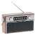 Radio Bluetooth Camry CR 1183 z drewnianym korpusem i zegarem cyfrowym