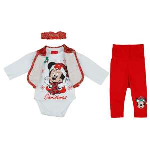 Disney Minnie karácsonyi 4 részes baba szett - 80-as méret 31941123 Ruha együttesek, szettek gyerekeknek - Fehér
