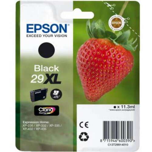 Epson T2991 29XL Fekete Tintapatron