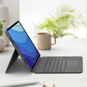 Logitech Combo Touch etui dla iPad Pro 12,9 cala (2021) z klawiaturą i gładzikiem, Oxford Grey - Etui na tablet