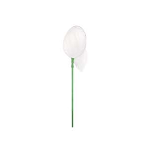 120 cm długi zielony uchwyt biała siatka do łapania małych ryb, owadów i innych przedmiotów z wody - Gra na świeżym powietrzu