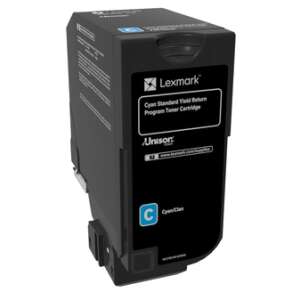Lexmark 74C2SC0 Cián Toner Kazetta - Lexmark