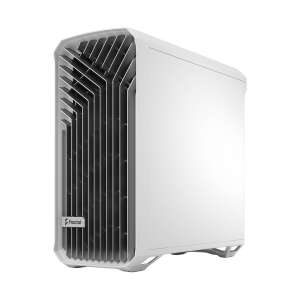 Fractal Design Torrent White Computer Case - Angled View - Computer Case