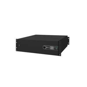 Ever Sinline 3000 USB HID 19" 3U 3000VA / 1950W Vonalinteraktív UPS ferde nézet - Ever