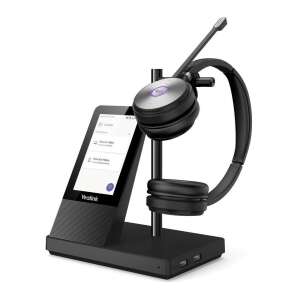 Słuchawka Yealink WH66 Dual Teams z bazą stacjonarną, czarna i srebrna - Yealink Słuchawki