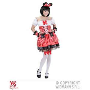 Widmann Minnie Maus Damenkostüm - Rot Gepunktet - S 69691536 - Zubehör Kleidung