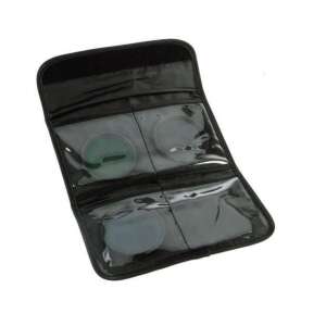 Dorr D320040 fekete szűrőtartó tok akár 4 fényképezőgép objektív szűrőhöz - Fényképezőgép táska & tok