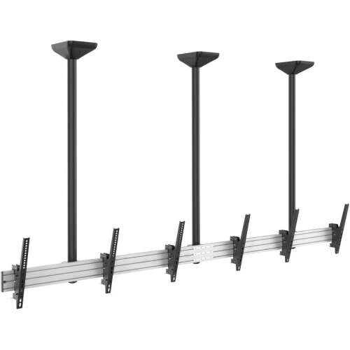 Equip 650374 uchwyt sufitowy do telewizorów LCD 45-55 cali, instalacja wielu telewizorów