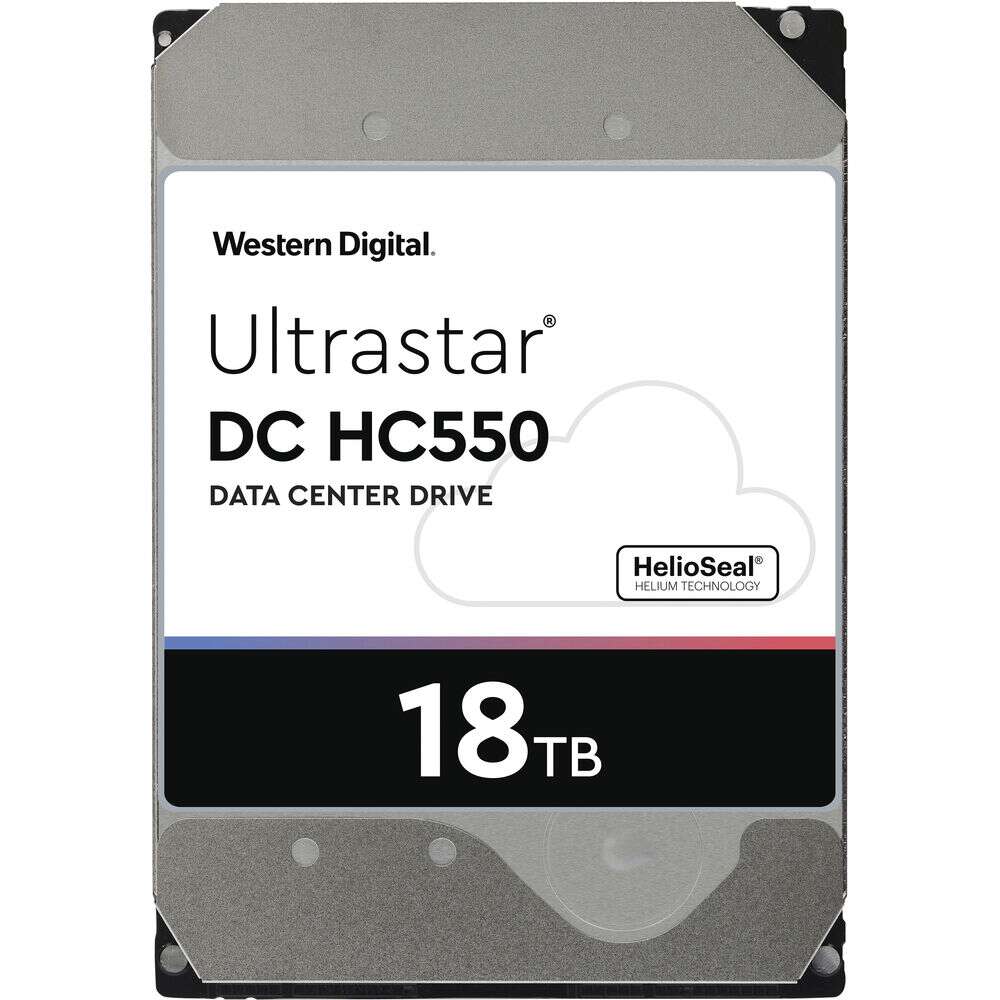 Western Digital 18TB Ultrastar DC HC550 SAS 3.5" szerver HDD