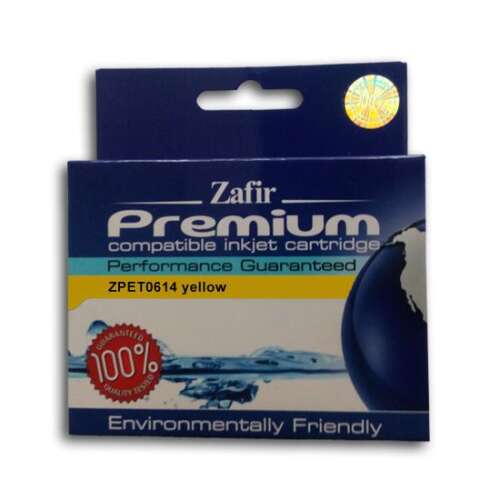 Zafir Premium kompatibilis tintapatron, sárga, T0614, Epson nyomtatóhoz - Epson