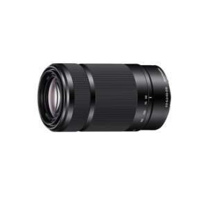 Sony 55-210mm f/4.5-6.3 OSS Telezoomobjektiv für Sony E-Mount Kameras, schwarz - Kameraobjektiv
