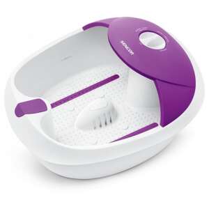 Masajor de picioare Sencor SFM3721VT cu funcție de baie cu bule, violet și alb - Baie de picioare