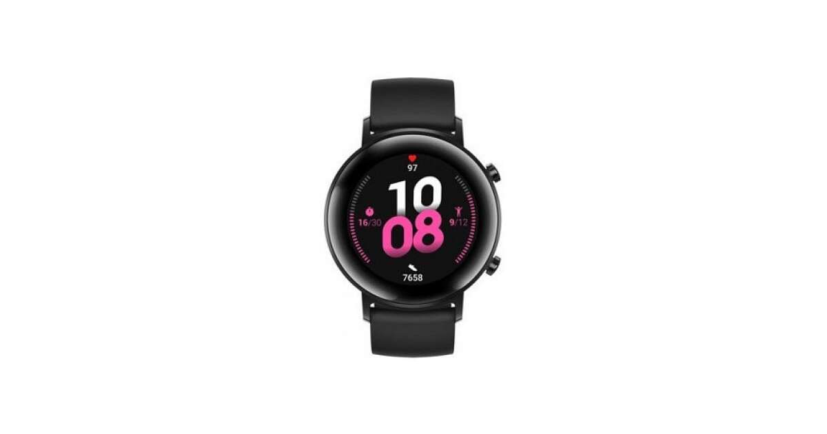 Huawei Okosóra WATCH GT 2 (42MM), NIGHT BLACK | Pepita.hu