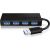 IB-AC6104 USB 3.0 Hub (schwarz) 82604155