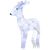 Retlux RXL 253 Cold White LED Acrylic Deer Decoration
