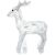 Retlux Acrylic Deer Christmas Ornament