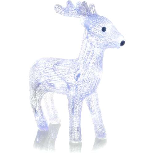 Illuminated Retlux LED Acrylic Deer for Christmas