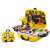 Buddy Toys Tool Set BGP 2012, yellow toy toolbox with tools for kids, pretend play, construction, building, repair