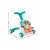 M-Toys 2 in 1 Walker and Activity Table with sound and light effects, blue, dimensions