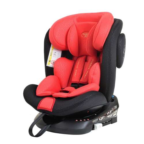 Scaun pentru bebeluși Summer Baby Faro 360° ISOFIX 9-36kg #red-black 34008161