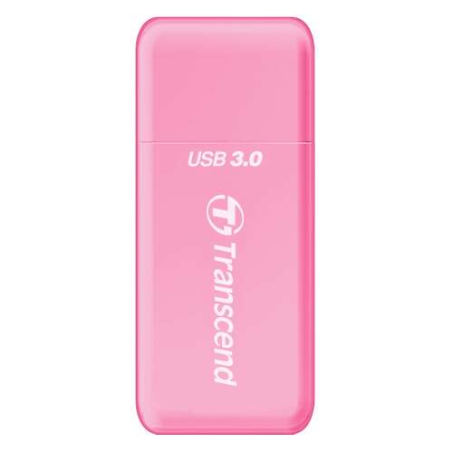 Transcend RDF5R USB 3.0 kártyaolvasó, rózsaszín