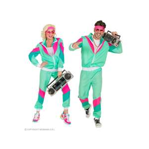 80er Jahre Retro Trainingsanzug Kostüm - Unisex - L 69709257 - Mode & Kleidung