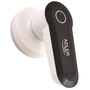 Adler lint remover, AD9615, white and black, angled view - Fabric Shaver