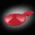 Red measuring spoon for Russell Hobbs popcorn maker